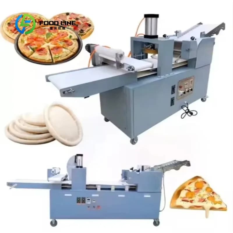 Machine à presser la pâte à pizza entièrement automatique pour usage commercial, machine à presser l