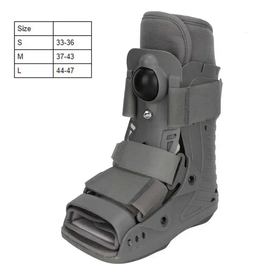 Botte de Marche Pneumatique Orth4WD à Coque Complète, Protection Contre le Gonflement, Courte Attell
