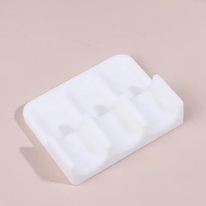 Porte-pinceaux en plastique, facile à nettoyer, pratique à transporter, boîte de rangement pour pinc