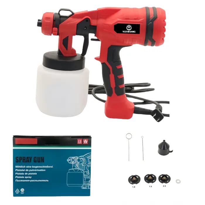 Pistolet de pulvérisation électrique pour usage domestique, latex pour peinture DIY, machine de pulv