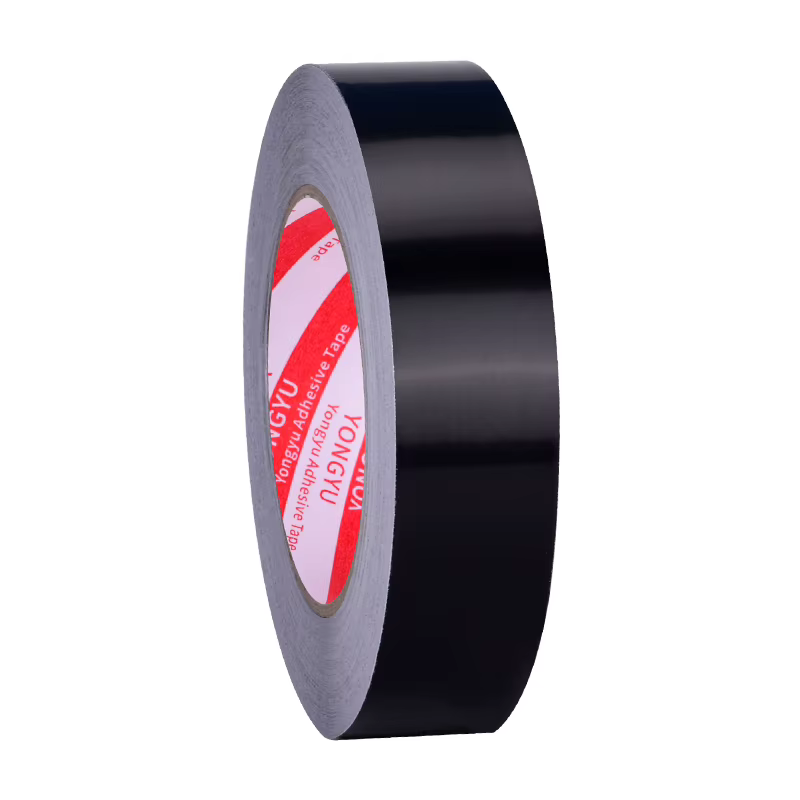 Ruban isolant en aluminium, ruban adhésif noir résistant à la chaleur, étanche et ignifuge, longueur