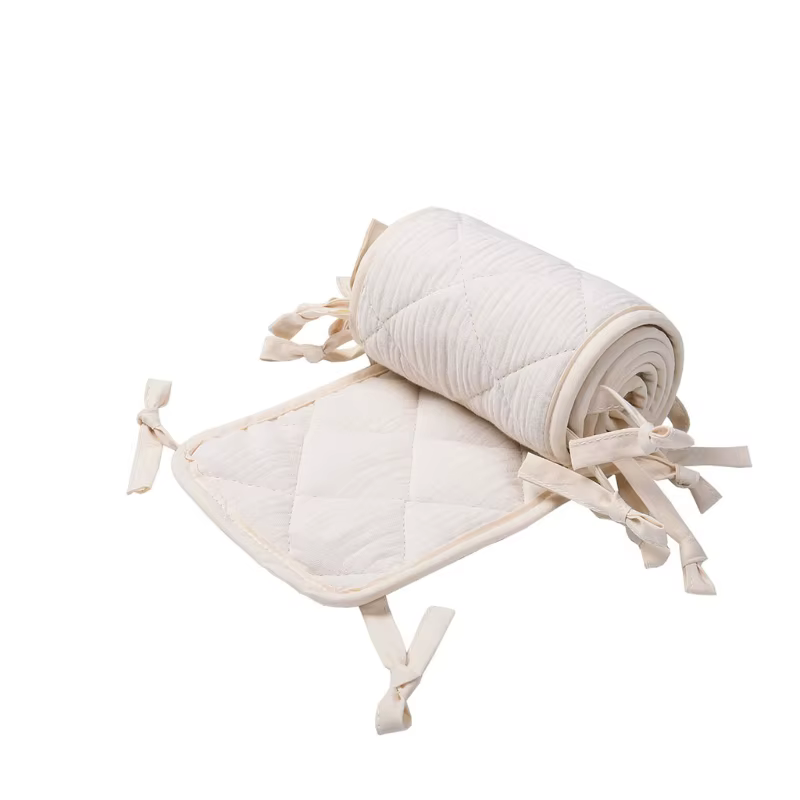 Pare-choc de berceau en coton, Protection Anti-morsure pour bébé, clôture de lit, garde-corps, Prote