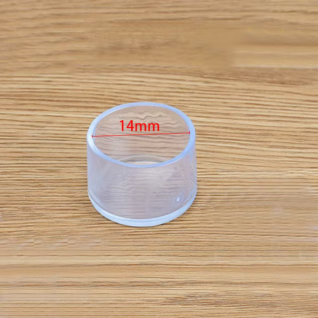 Protecteur de pieds de meubles, couvre-pieds transparent pour table et chaise, capuchon en silicone 