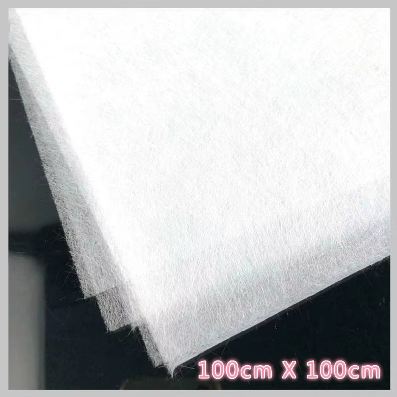 Tissu en Fiber de verre Ma de 1m/5m, tissu en Fiber de fil haché sans alcalis pour résine GRP, brico