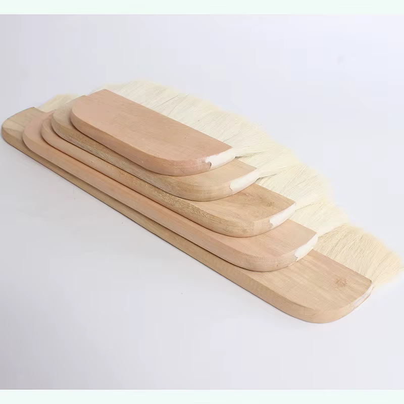Grand pinceau de 8 pouces, 10 pouces, 12 pouces, 14 pouces, 18 pouces, poils, rangée, brosse d'art,