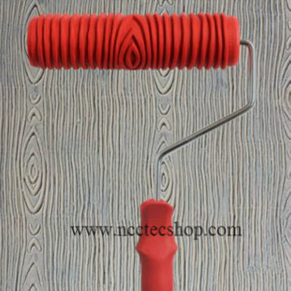 Rouleau de peinture à grain de bois NCCTEC de 7 pouces | Rouleaux de peinture Woodgrain de 180 mm