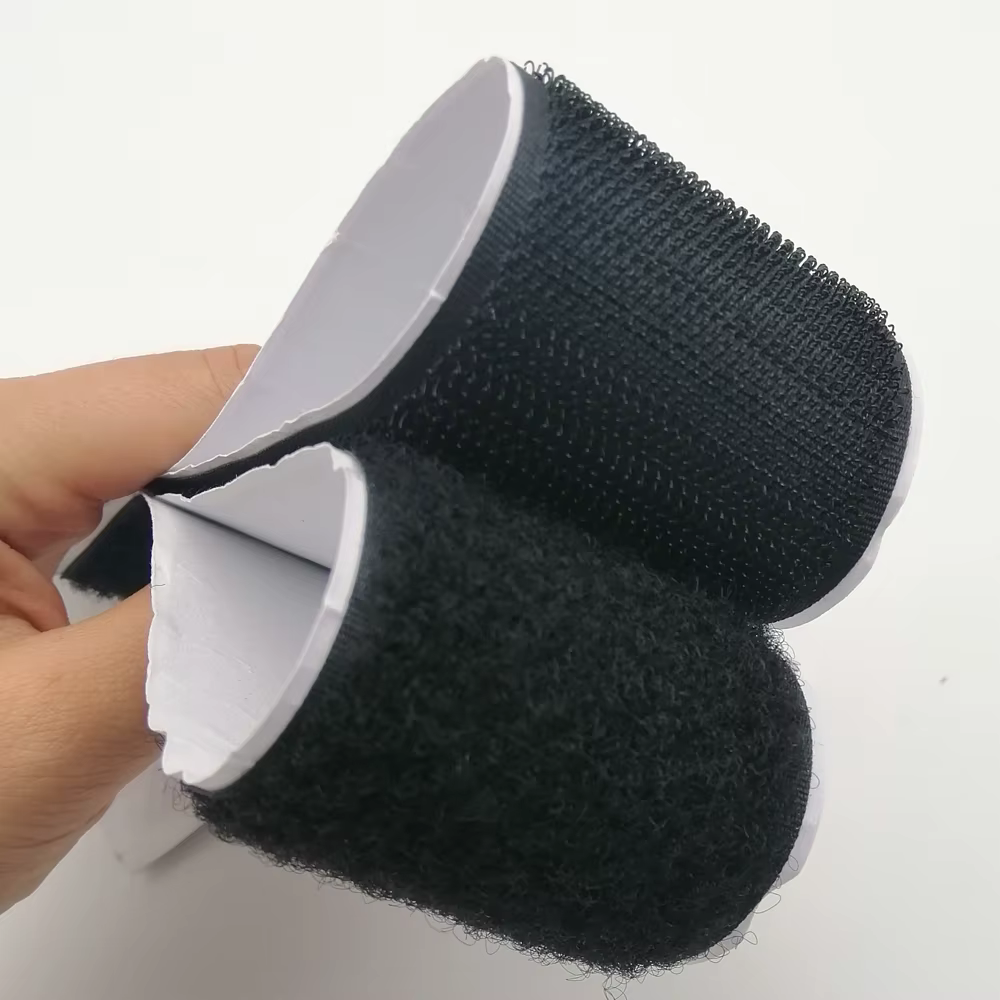 Ruban de fixation auto-adhésif solide de 150mm, ruban adhésif à crochet et boucle, sangle en gomme m
