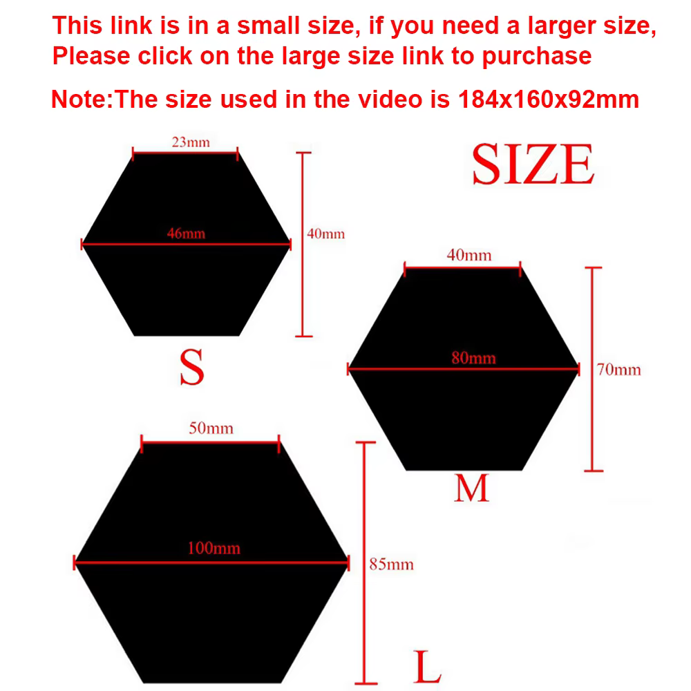 Autocollants muraux miroir 3D Style nordique, autocollant miroir hexagonal en acrylique, décalcomani