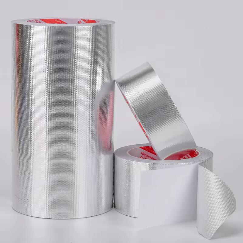 Ruban adhésif en aluminium, ruban haute température robuste, adapté aux pipelines, la ventilation de