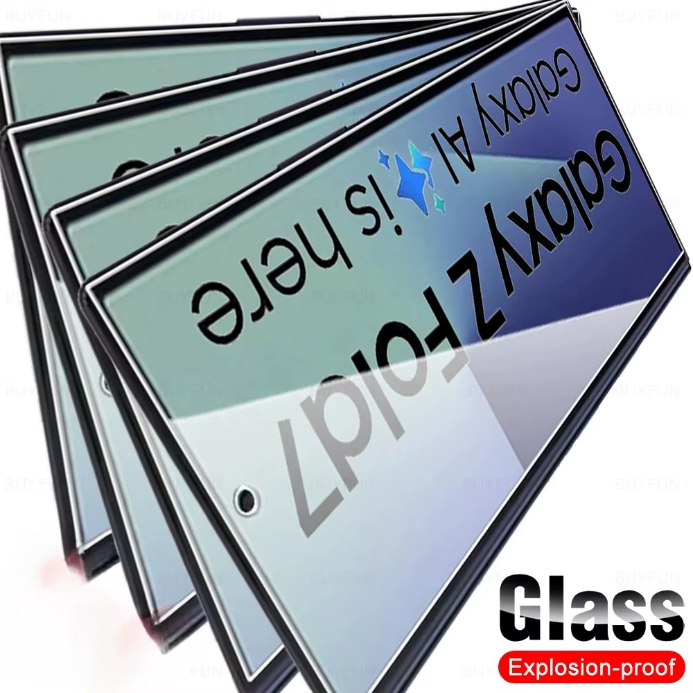 Z Fold7 protecteur de verre pour nouveau Samsung Galaxy Z Fold 7 6 5 4 3 2 9H HD protecteur d'écran