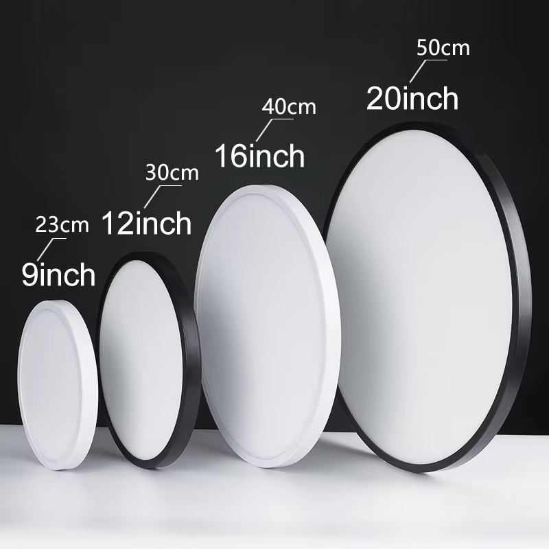 MARPOU 2 cm Ultra-mince LED plafonnier 24 W 28 W 38 W 48 W blanc chaud blanc froid blanc neutre inté