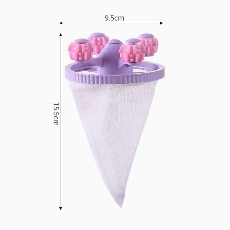 Sac filtrant pour Machine à laver, filet réutilisable, boule à linge flottante, attrape-peluches, po