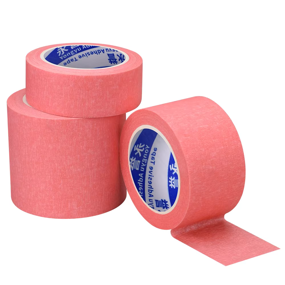 Ruban de masquage rose 10/20m, ruban de peinture pour peintres, ruban de peinture multi-surfaces Ori