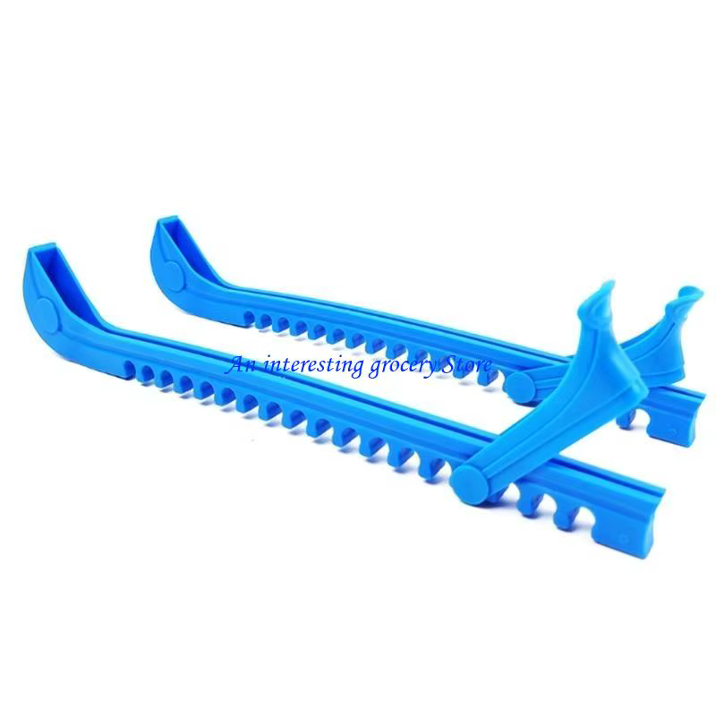 652D 1 paire protections patins réglables pour le Hockey le patinage artistique, couvercle lame pati