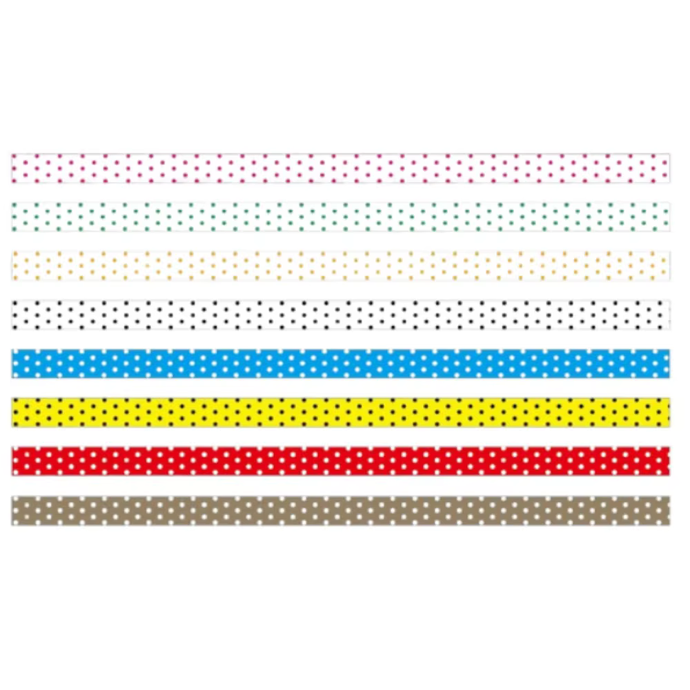 8 rouleaux de rubans décoratifs en papier, 8 rouleaux de ruban adhésif à grille, 3MM de large, autoc
