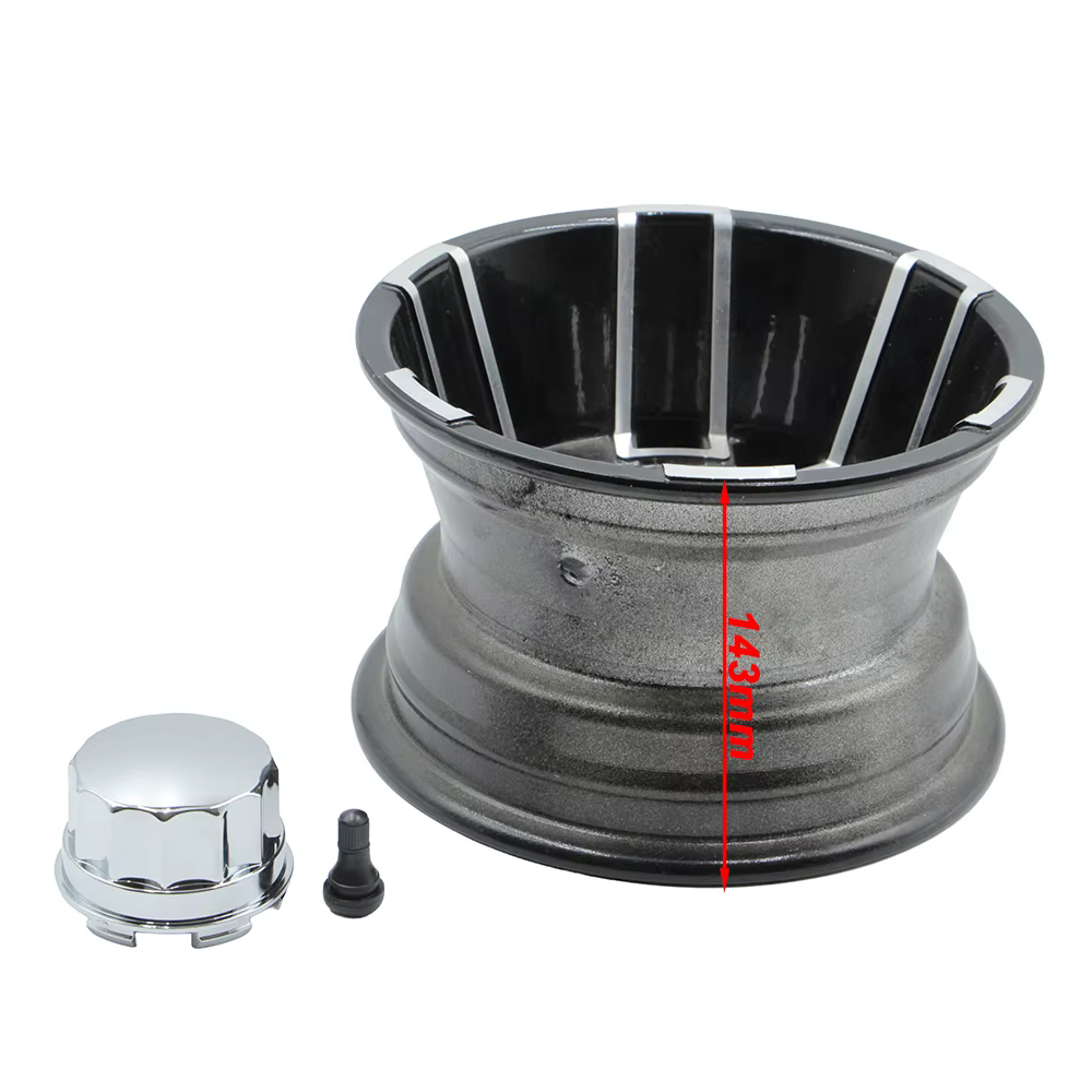 Roues en aluminium à vide de 8 pouces pour ATV, adaptées aux quads, motos à 4 roues, karts, pneus 19