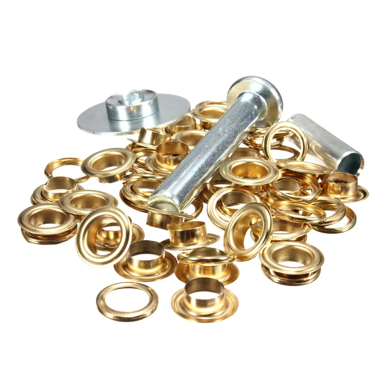 Kit de grands œillets en bâche de 12mm, 63 pièces, bricolage, outil de réparation de vêtements de te