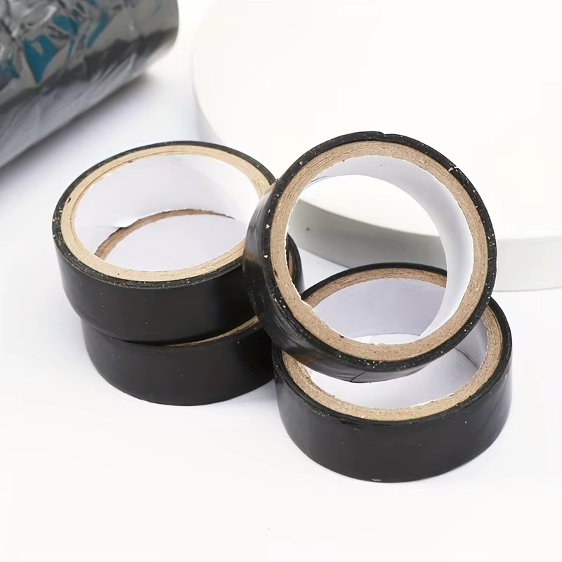 5 rouleaux de ruban adhésif électrique noir, résistant à la chaleur, imperméable, ignifuge, ruban is