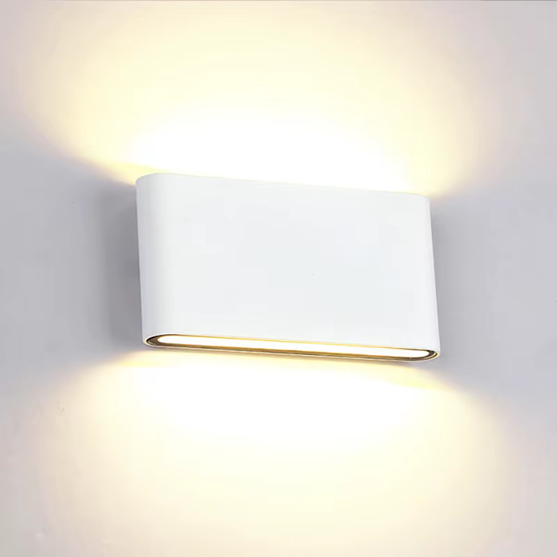 Applique murale nordique en aluminium, Style moderne, éclairage d'intérieur étanche IP65, éclairage 