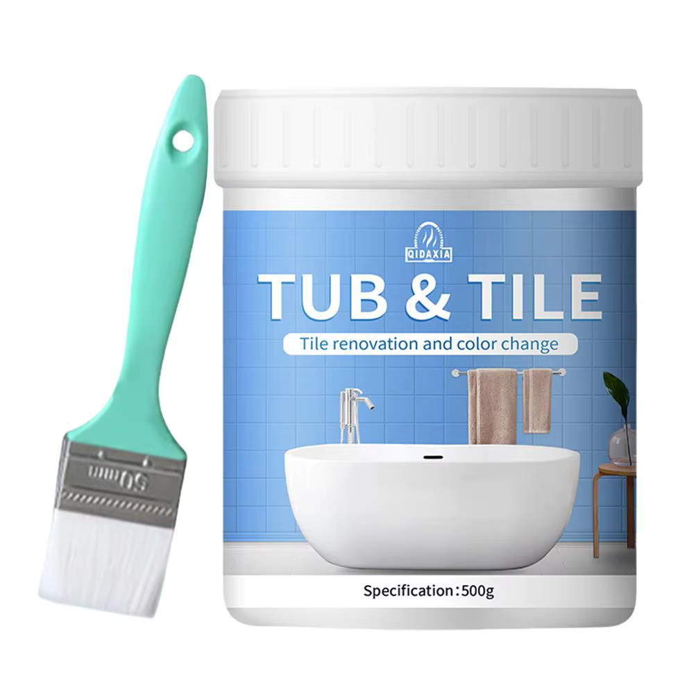 Kit de peinture pour carrelage de salle de bains, peinture à changement de couleur, rénovation en cé