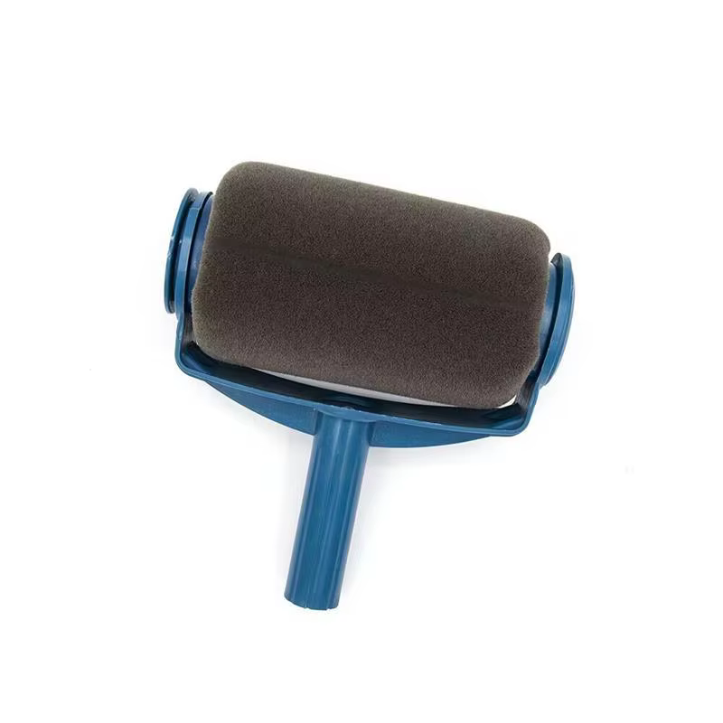 Rouleau de peinture rechargeable avec rangement intégré, facile à utiliser, pour la peinture murale