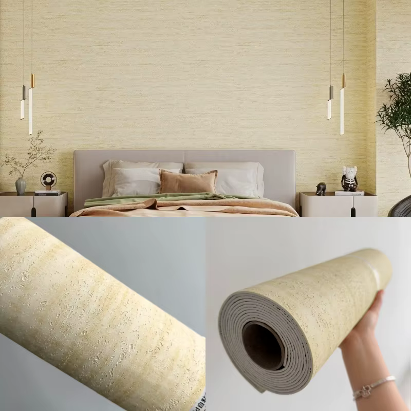 Papier peint 3D imitation travertin, autocollant, décoratif, flexible, imitation béton, auto-adhésif