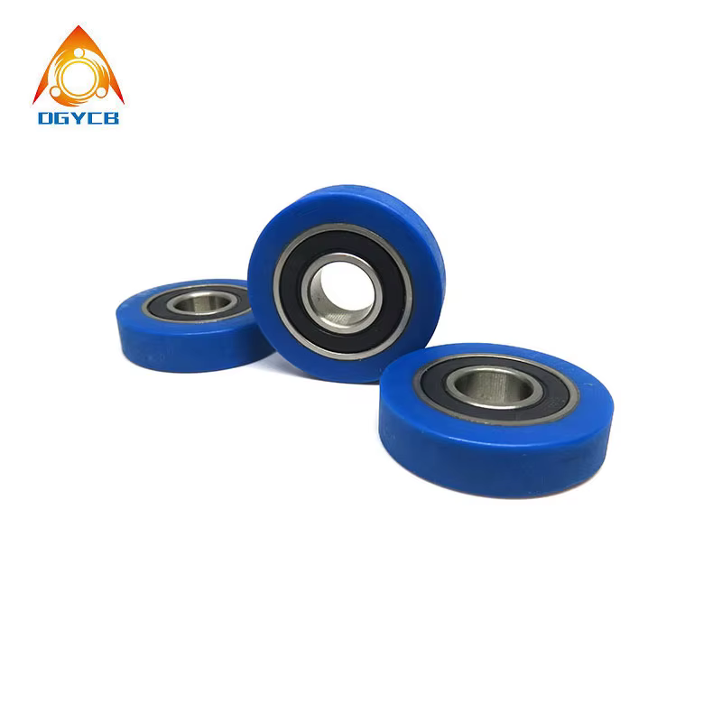 Rouleau en polyuréthane avec roulement, alésage de 12.7mm, 38.5mm de diamètre, roue enduit de PU1616