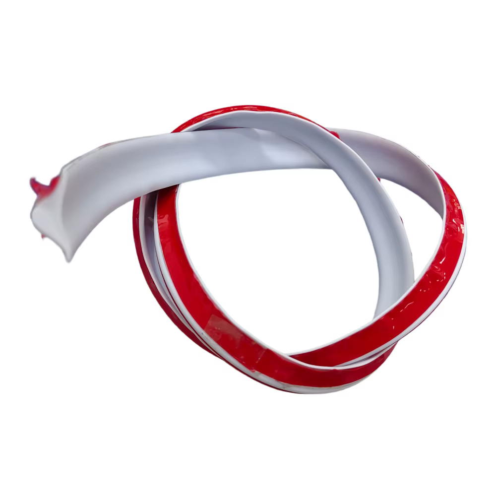 Bande décorative en PVC de 1/2/3m, bande de calfeutrage auto-adhésive, garniture flexible en PVC pou
