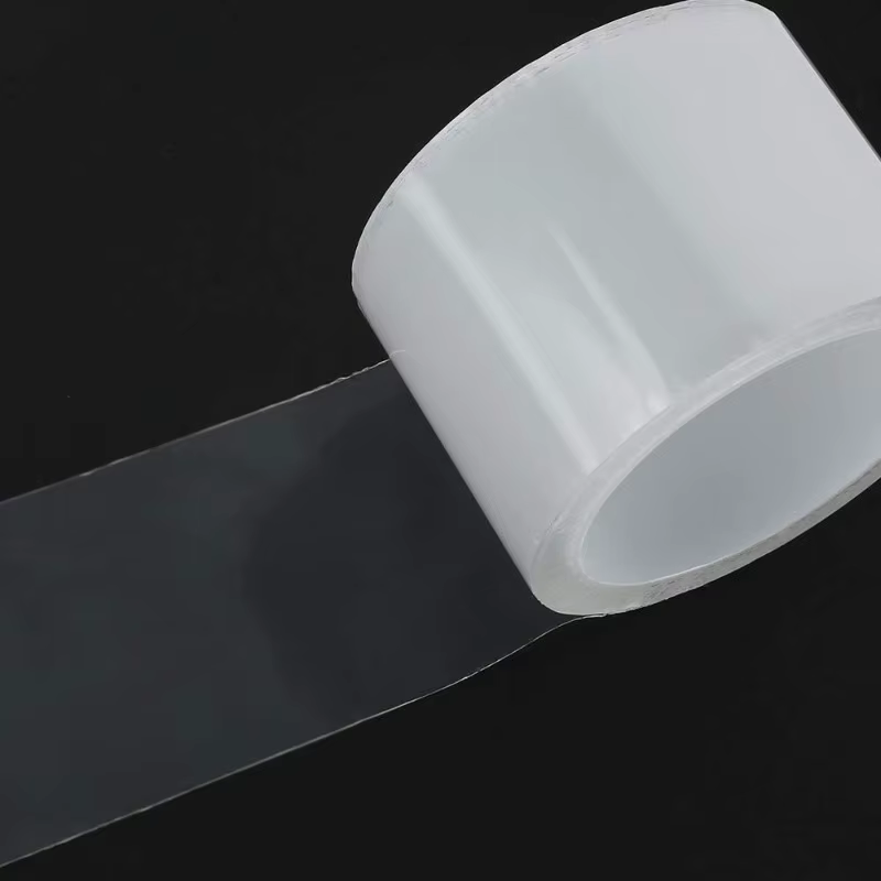 Ruban adhésif transparent 7cmx5m pour protection de seuil de porte - Film transparent anti-rayures e