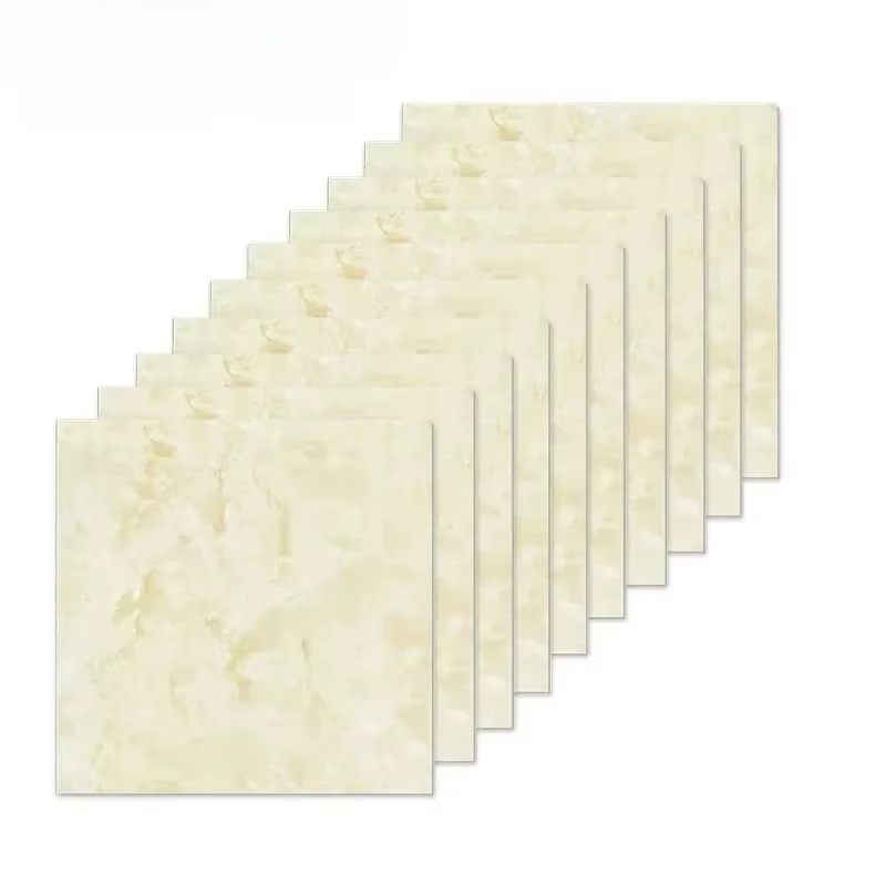Autocollant de décoration murale de carrelage en céramique 3D Imitation marbre, 10 à 40 pièces, auto