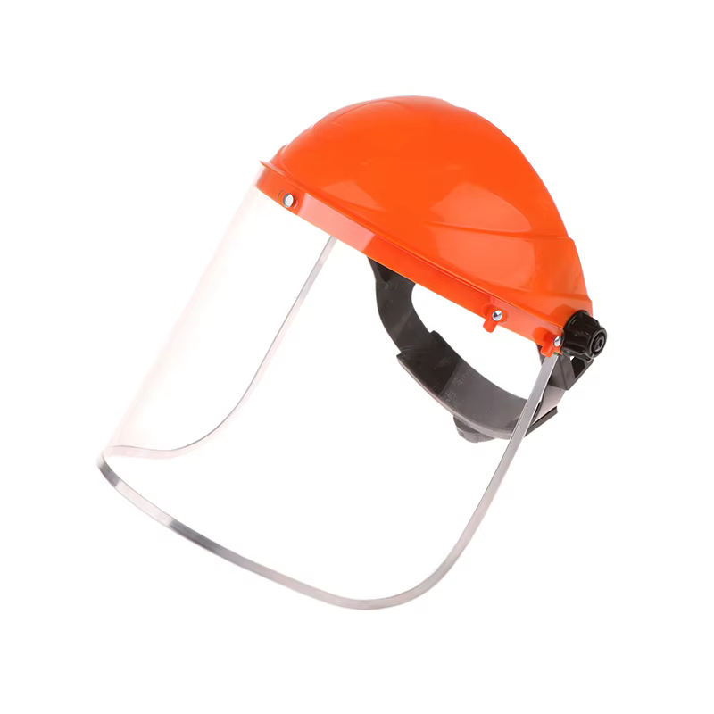 Masque de Protection réglable Transparent PVC Anti-salive Anti-poussière visages boucliers écran vis