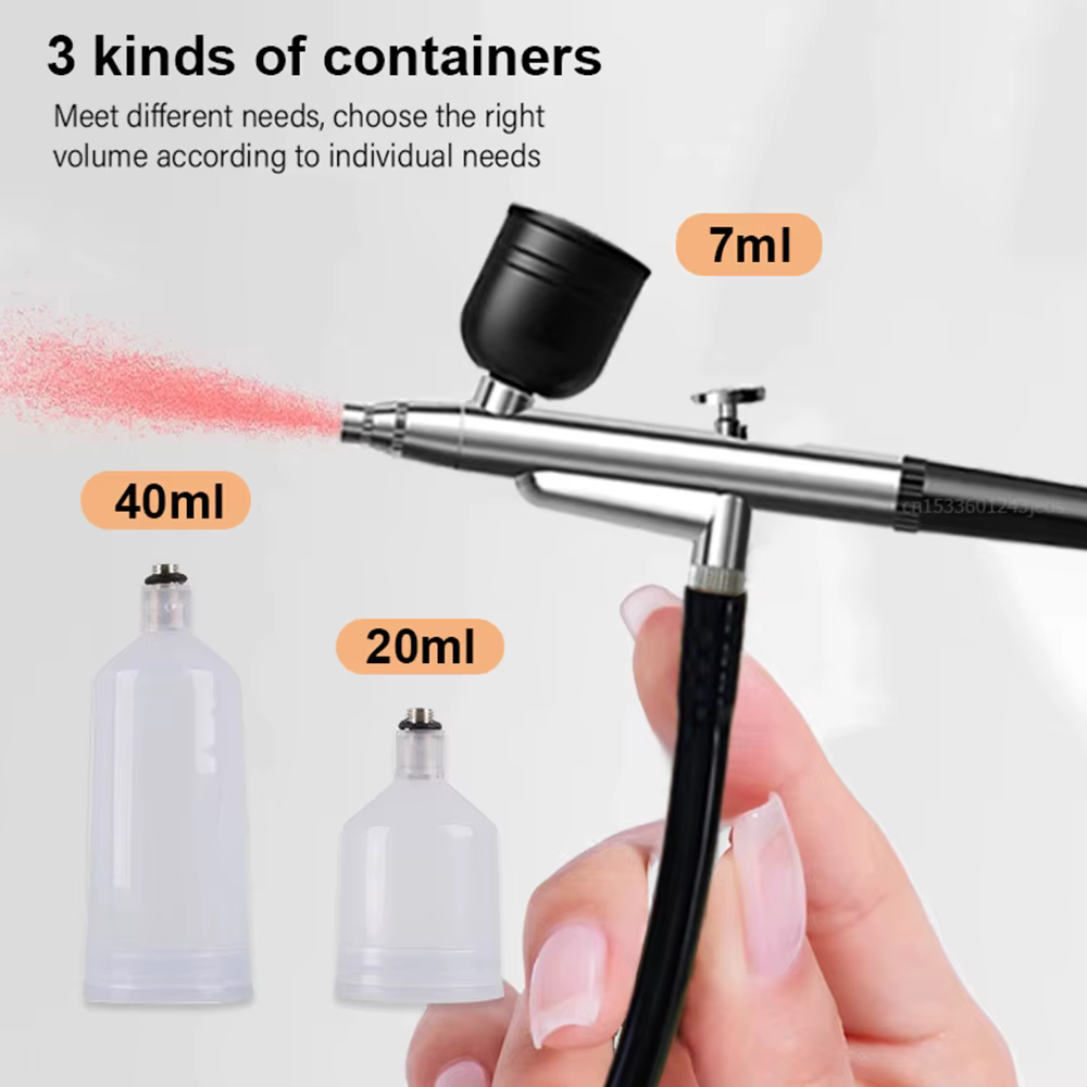 Aérographe avec compresseur aérographe Portable peinture Spray Mini pistolet sans fil brosse à Air p