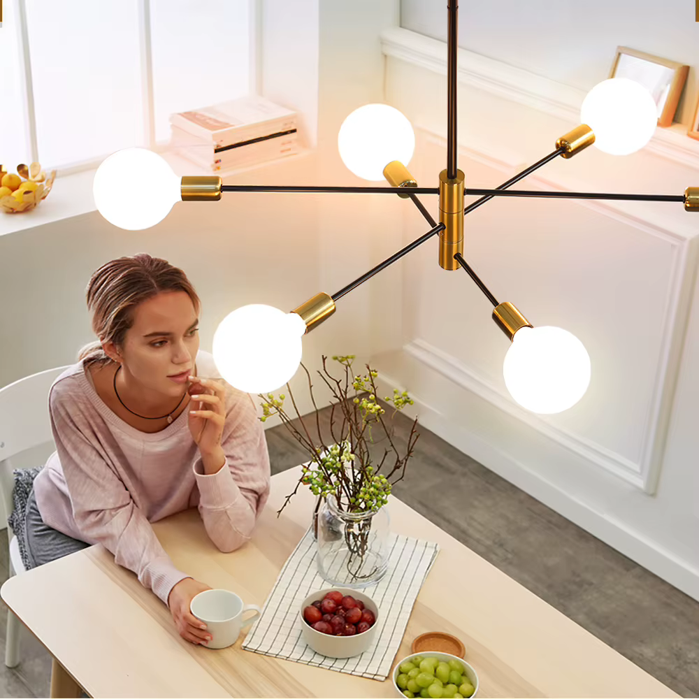 4/6 pièces E27 grande ampoule LED 85-265V G80 G95 G125 économie d'énergie lumière mondiale Lampada A