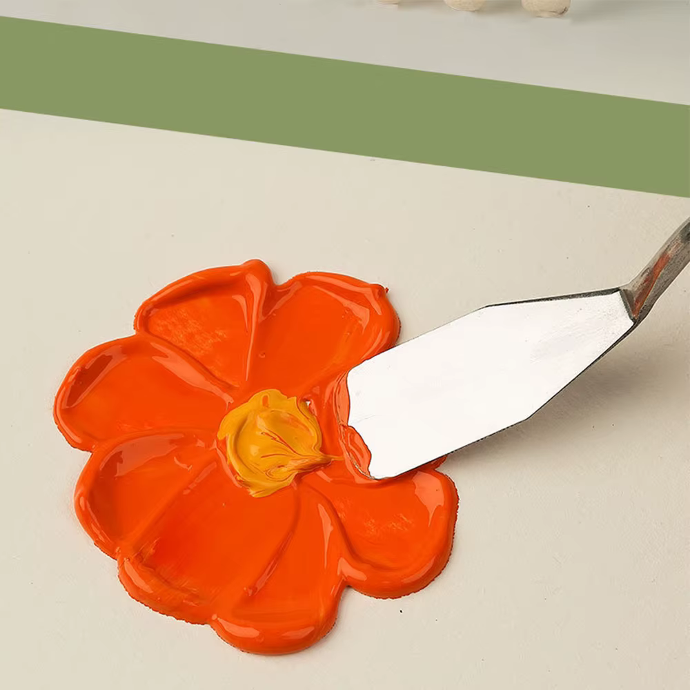 Couteau à peinture à l'huile pour peinture de gâteaux, accessoires de conception, Mini couteau à Pal