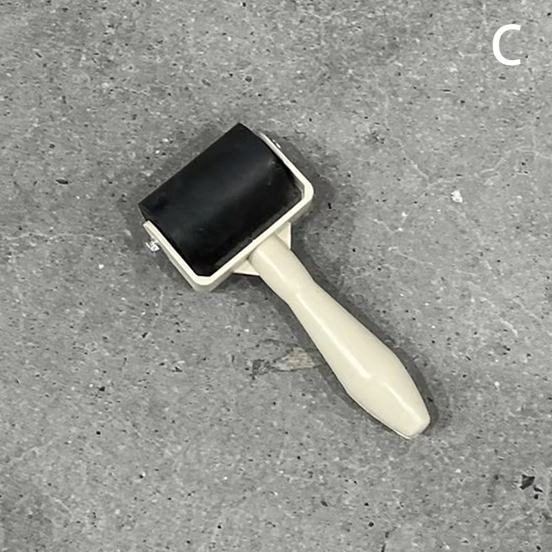 Rouleau en caoutchouc pour peinture à l'encre, impression, projets artistiques, outil de tamponnage