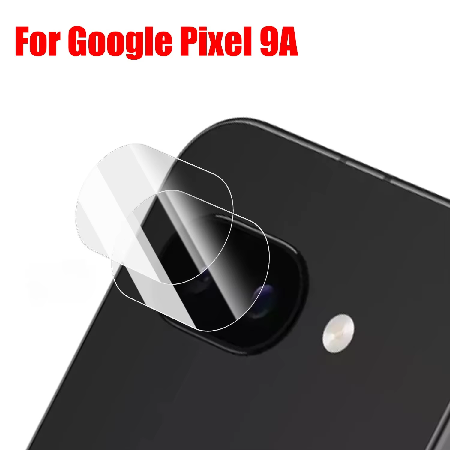 Protection de caméra à couverture complète pour Google Pixel 9A 5G, protecteur d'écran d'objectif de