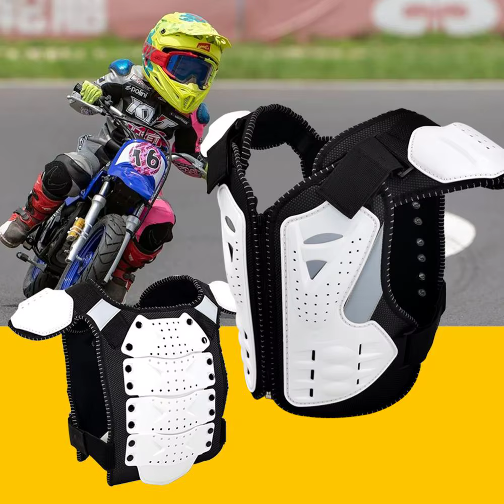 Gilet de Protection complet du corps pour enfants de 4 à 15 ans, armure de Motocross, veste de Prote