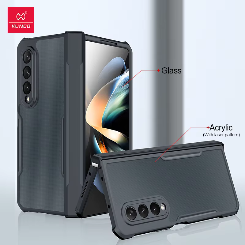 Étui pliable Xundd pour Samsung Galaxy Z Fold 3 4 5 6 Fold 7, coque antichoc avec airbag, protection