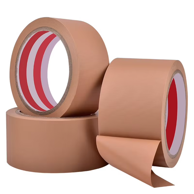 Ruban adhésif en papier kraft sans couteau, en tissu PVC, haute viscosité, résistant à l'eau, pour e