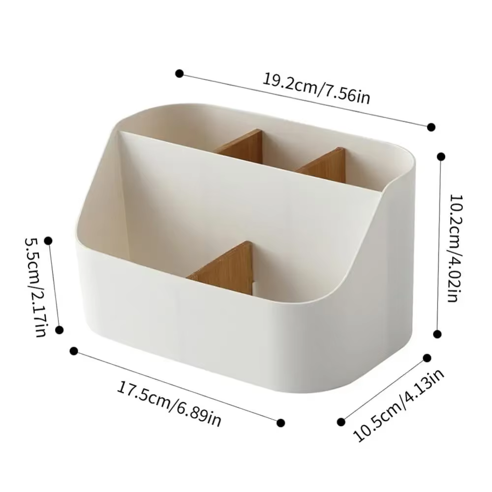 Boîte de rangement de bureau, boîte de fournitures de bureau, maquillage, cosmétiques, organisateur 