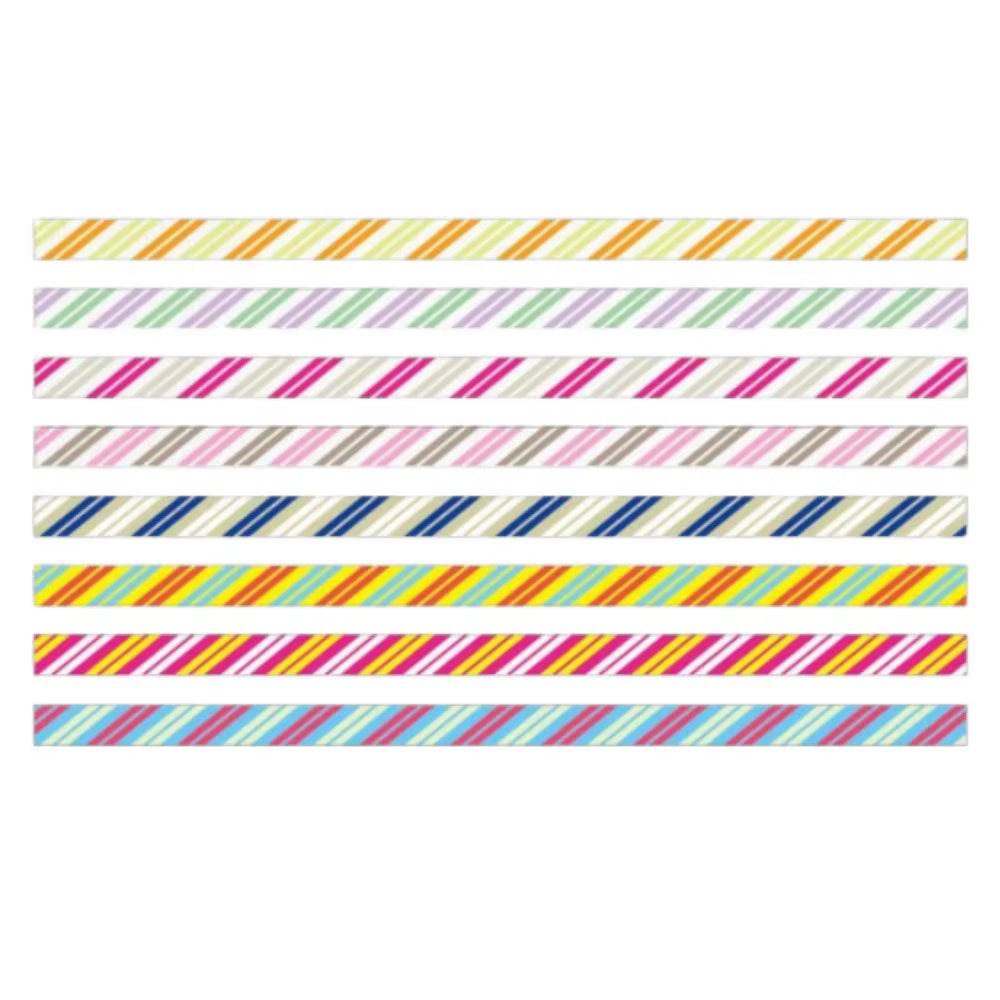 8 rouleaux de rubans décoratifs en papier, 8 rouleaux de ruban adhésif à grille de 3MM de large, aut