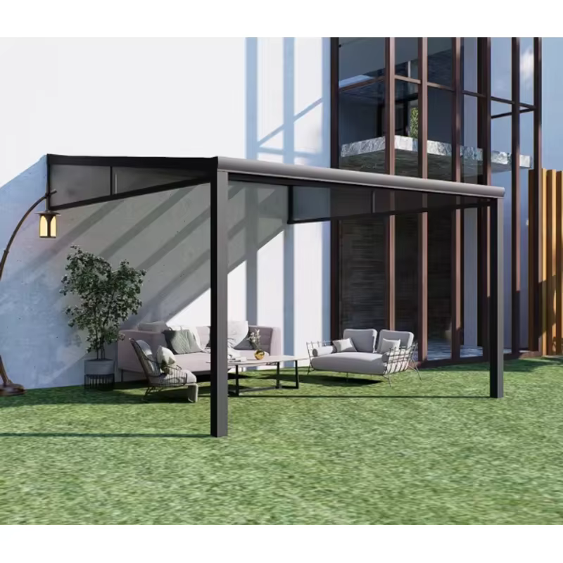 Auvent extérieur couverture de fenêtre auvent en aluminium auvent en polycarbonate imperméable