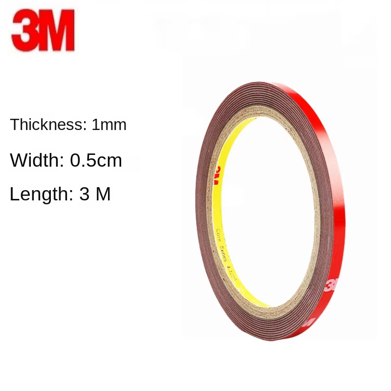 3M VHB adhésif Double face fort 3M 4229P 5-50mm ruban adhésif en mousse sans trace étanche pour voit