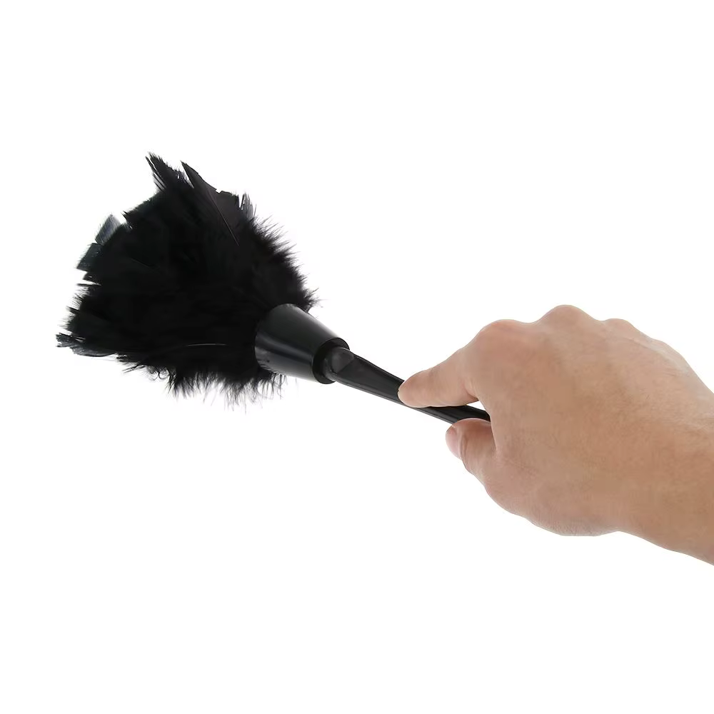 Plumeau de dinde antistatique, plumeau en microcarence, brosse à fourrure, nettoyeur de meubles, cli