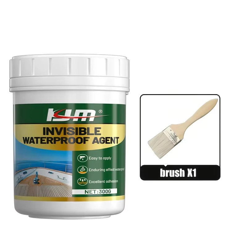 300 g de revêtement imperméable transparent de qualité marine KJM - un agent imperméable invisible a