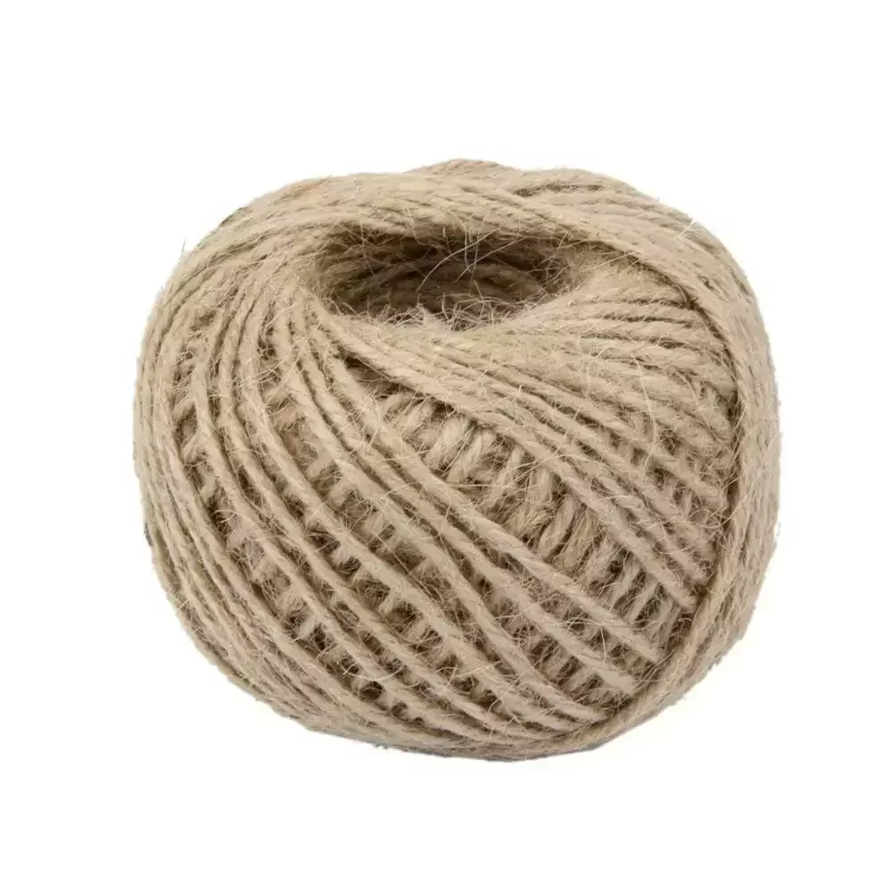 Ruban en toile de jute de 2 mètres, style vintage, pour centres de table de mariage, ruban en sisal,
