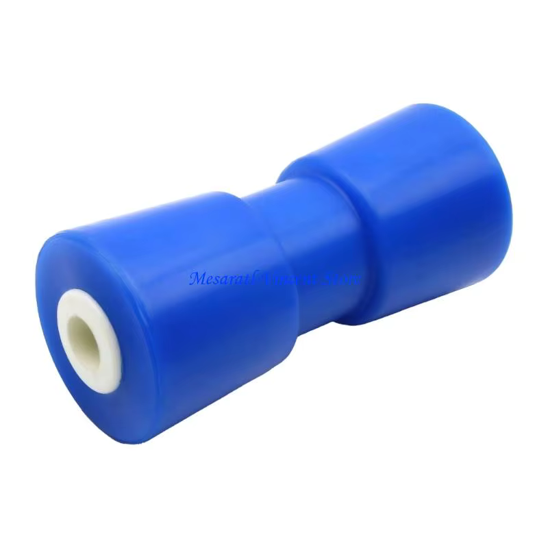 A70F – ensemble rouleaux remorque bateau 8 pouces, outil roulement bleu pour stabilité du remorquage