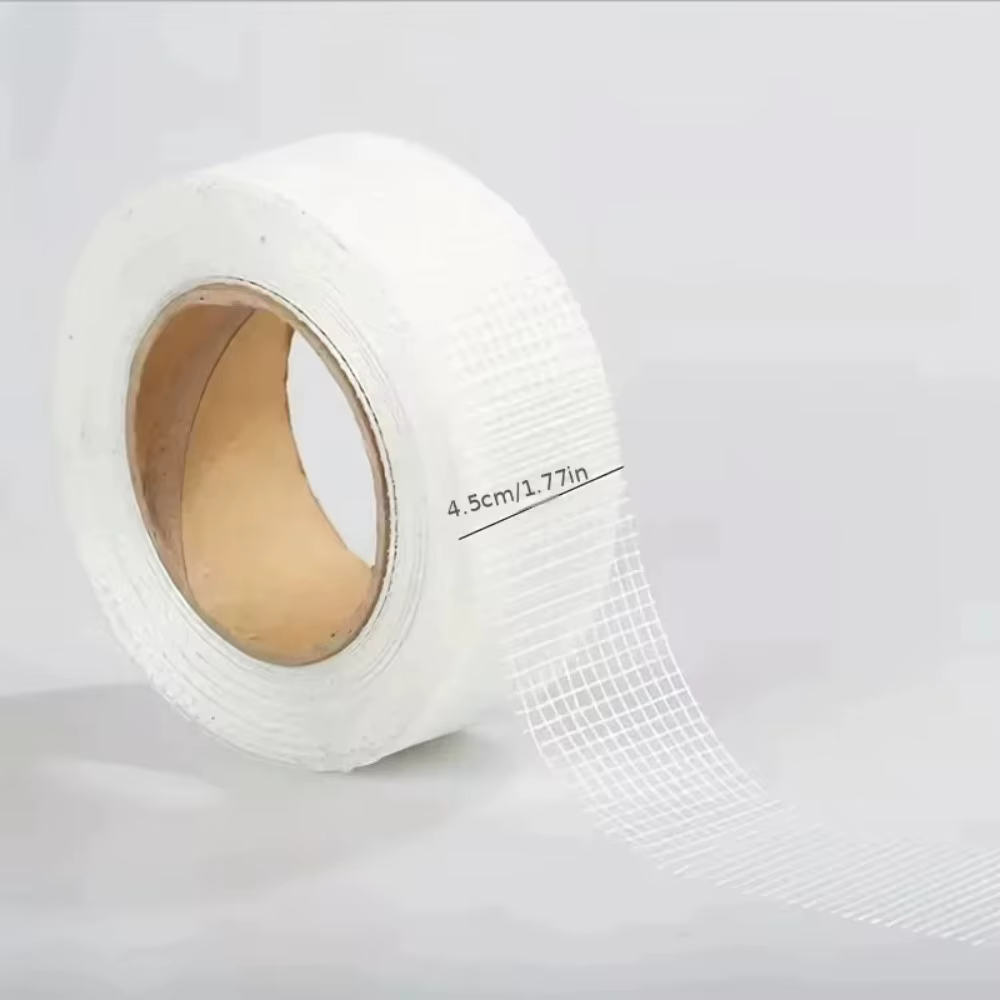 1 rouleau de ruban adhésif en fibre de verre de 30M, ruban adhésif en maille pour réparation de fiss