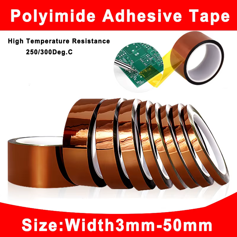 Kapton-Ruban Adhésif Polyimide, Ruban Adhésif Isolant, Ruban Thermique pour la Protection des Cartes