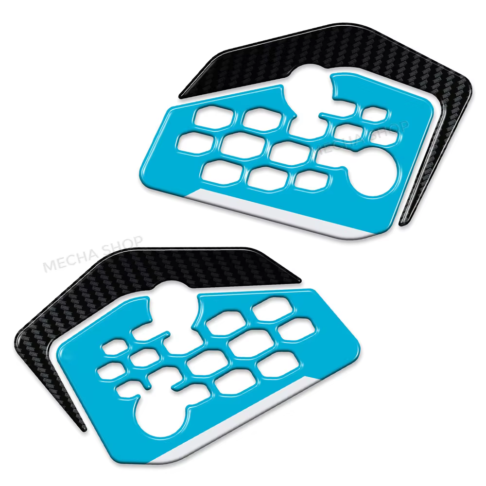 MT07 décalcomanie 3D Gel autocollants pour MT-07 2025 Protection du talon MT 07 accessoires de moto